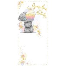 Grandma Me to You Bear Birthday Card Image Preview